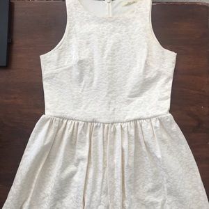 Miami White Cheetah Print Dress